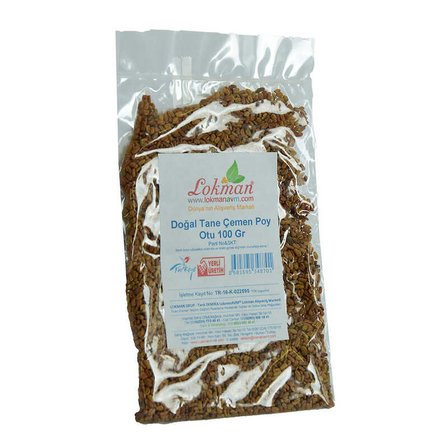 Çemen Poy Otu Tane Doğal 100 Gr Paket - OEM458-10832