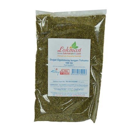 Isırgan Tohumu Doğal Öğütülmüş 100 Gr Paket - OEM458-10851