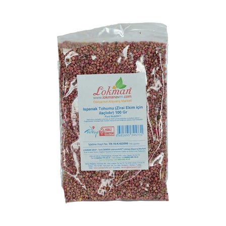 Ispanak Tohumu (Zirai Ekim için ilaçlıdır) 100 Gr Paket - OEM458-10853