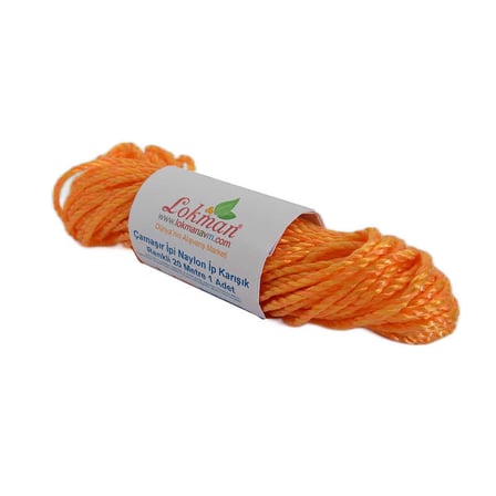 Çamaşır İpi Naylon İp Karışık Renkli 20 Metre 1 Adet - OEM458-10999