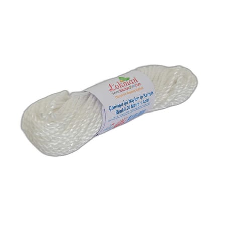 Çamaşır İpi Naylon İp Karışık Renkli 20 Metre 1 Adet - OEM458-10999