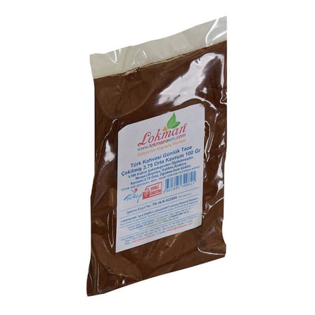 Türk Kahvesi Günlük Taze Çekilmiş 3.75 Orta Kavrum 100 Gr Paket - OEM458-11058