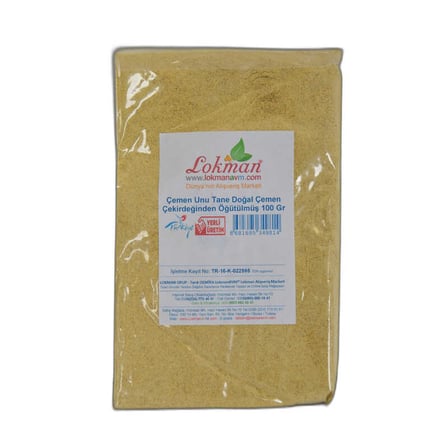 Çemen Unu Tane Doğal Çemen Çekirdeğinden Öğütülmüş 100 Gr Paket - OEM458-11060