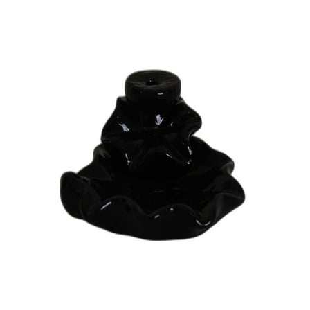 Geri Akış Buhurdanlık Tütsülük Seramik Şelale Siyah Backflow C0919 - OEM458-11082