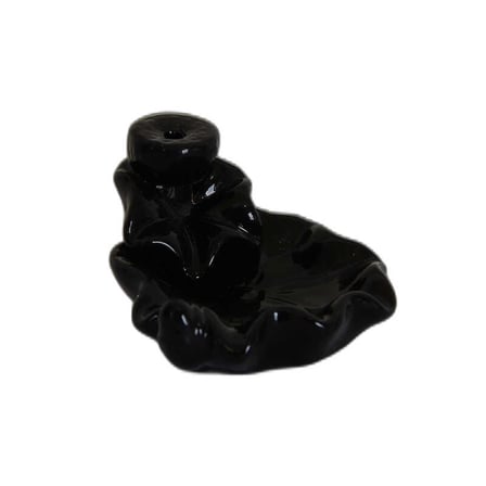 Geri Akış Buhurdanlık Tütsülük Seramik Şelale Siyah Backflow C0919 - OEM458-11082
