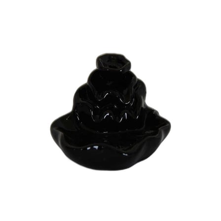 Geri Akış Buhurdanlık Tütsülük Seramik Şelale Siyah Backflow C0902 - OEM458-11083