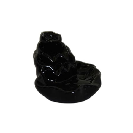 Geri Akış Buhurdanlık Tütsülük Seramik Şelale Siyah Backflow C0902 - OEM458-11083