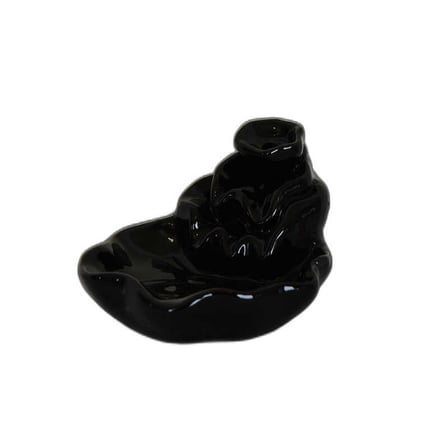 Geri Akış Buhurdanlık Tütsülük Seramik Şelale Siyah Backflow C0902 - OEM458-11083
