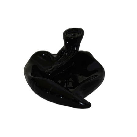 Geri Akış Buhurdanlık Tütsülük Seramik Kalp Siyah Backflow C0888 - OEM458-11085