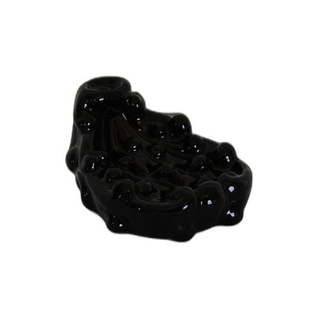 Geri Akış Buhurdanlık Tütsülük Seramik Şelale Siyah Backflow C0896 - OEM458-11086