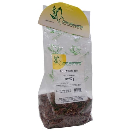 Keten Tohumu Tane Doğal 100 Gr Paket - OEM458-362