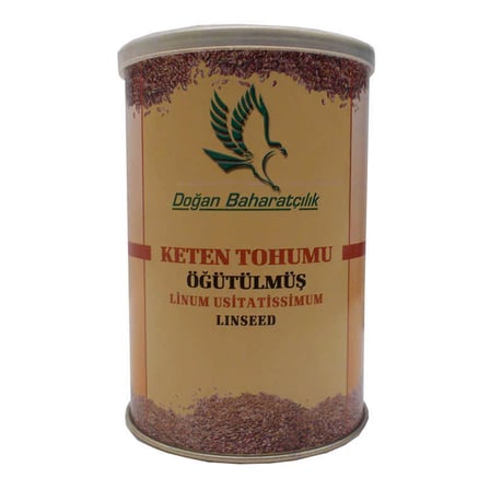 Keten Tohumu Öğütülmüş Doğal 150 Gr Teneke Kutu - OEM458-363