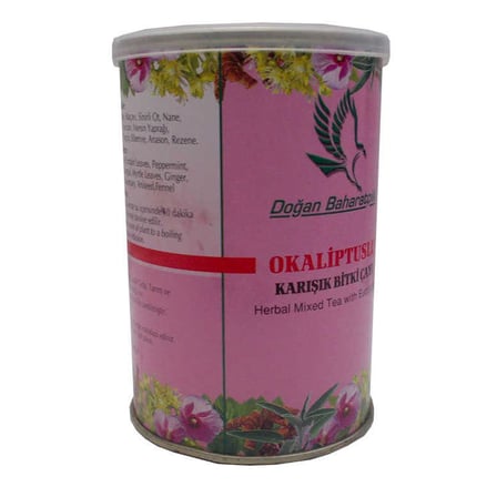 Okaliptuslu Karışık Bitkisel Çay 100 Gr Teneke Kutu - OEM458-621