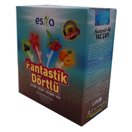 Fantastik Dörtlü Bitkisel Yaz Çayı 45 Süzen Poşet - OEM458-7565