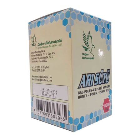 Bal Polen Arı Sütü Karışımı Normal Doz 10000 Mg - OEM458-7590