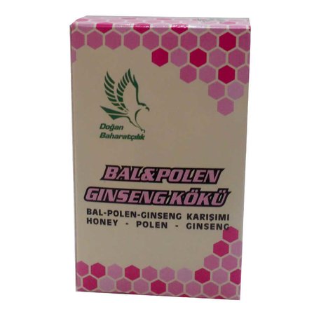 Bal Polen Ginsengli Karışım Cam Kavanoz 230 Gr - OEM458-7723