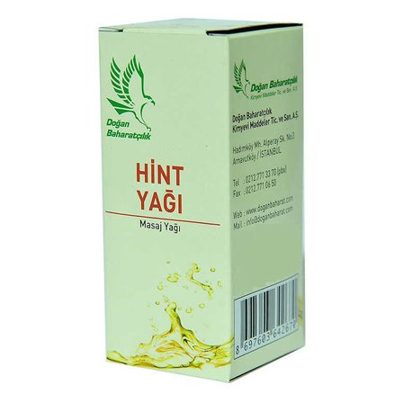 Hint Yağı 50 cc - Masaj ve Kaş Kripik Bakım Yağı - OEM458-7927