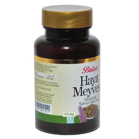 Hayıt Meyvesi 60 Kapsül - OEM458-8018