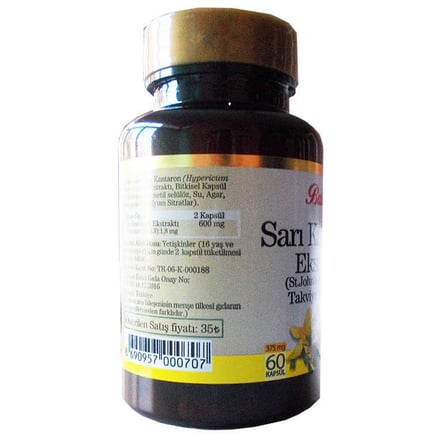 Sarı Kantaron Ekstraktı 60 Kapsül - OEM458-8039