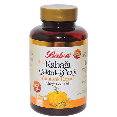 Bal Kabağı Çekirdeği Yağı Yumuşak 100 Kapsül - OEM458-8058