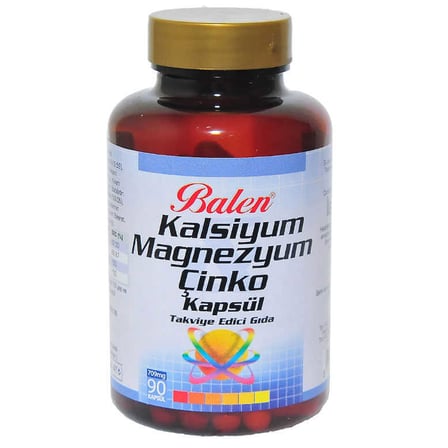 Kalsiyum Magnezyum Çinko 90 Kapsül - OEM458-8063