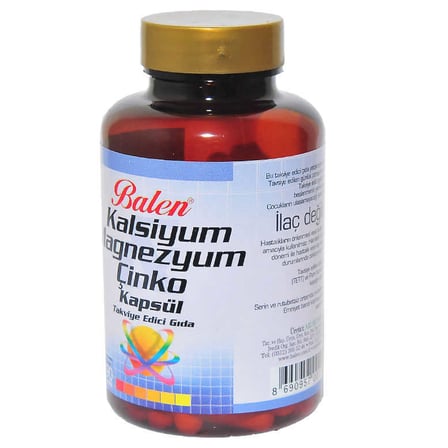 Kalsiyum Magnezyum Çinko 90 Kapsül - OEM458-8063
