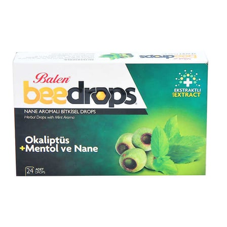 Nane Aromalı Bitkisel Drops 24 Adet - OEM458-8074