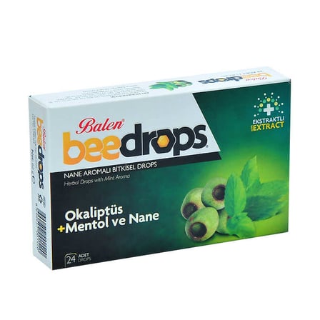 Nane Aromalı Bitkisel Drops 24 Adet - OEM458-8074