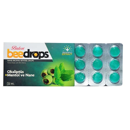 Nane Aromalı Bitkisel Drops 24 Adet - OEM458-8074