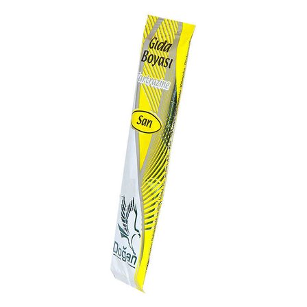 Pasta Şerbet Slime Gıda Boyası Sarı Toz 9 Gr Paket - OEM458-8296