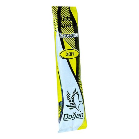 Pasta Şerbet Slime Gıda Boyası Sarı Toz 9 Gr Paket - OEM458-8296