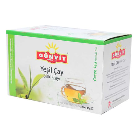 Yeşil Çay Bitki Çayı 20 Süzen Poşet - OEM458-8552