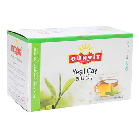 Yeşil Çay Bitki Çayı 20 Süzen Poşet - OEM458-8552