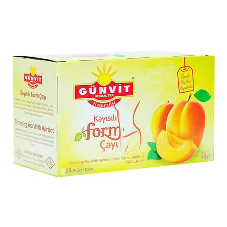 Kayısılı Form Çayı 20 Süzen Poşet - OEM458-8723