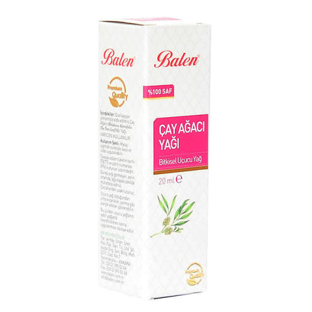 Çay Ağacı Yağı (Distilasyon) 20 ML Cam Şişe - OEM458-8728