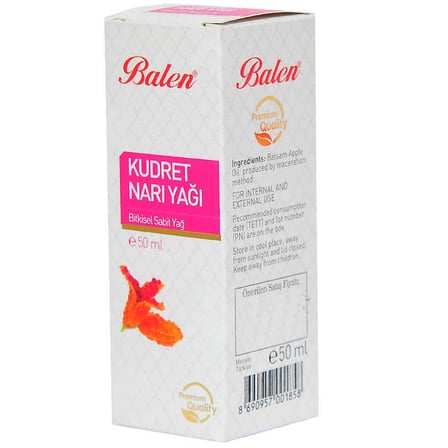 Kudret Narı Yağı (Maserasyon) 50 ML Cam Şişe - OEM458-8740