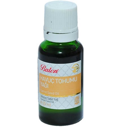 Havuç Tohumu Yağı Soğuk Pres 20 ML Cam Şişe - OEM458-8748