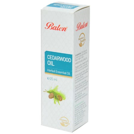 Sedir Ağacı Yağı (Distilasyon) 20 ML Cam Şişe - OEM458-8749