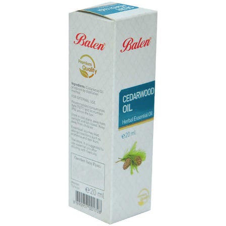Sedir Ağacı Yağı (Distilasyon) 20 ML Cam Şişe - OEM458-8749