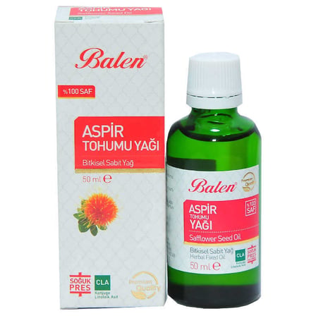 Aspir Tohumu Yağı Soğuk Pres 50 ML Cam Şişe - OEM458-8808