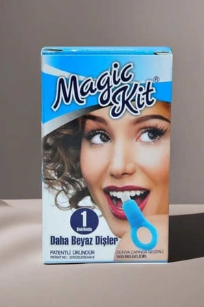 Diş Leke Silgisi 1 Aparatlı + 5 Yedek Süngerli Set 1 Paket - OEM458-8820