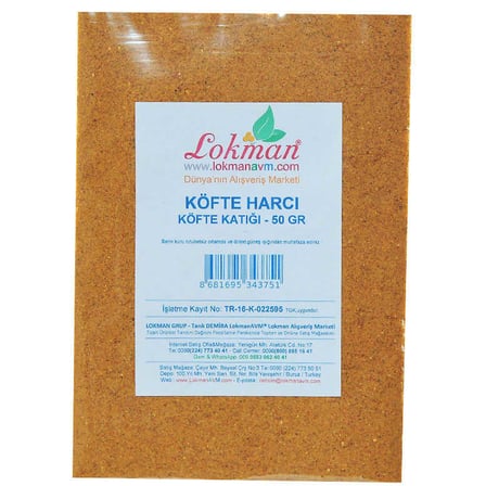 Köfte Harcı Baharat Karışımı 50 Gr Paket - OEM458-8839