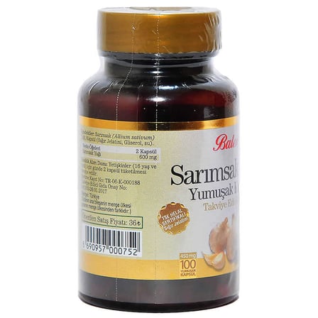 Sarımsak Yağı Yumuşak 100 Kapsül - OEM458-8862