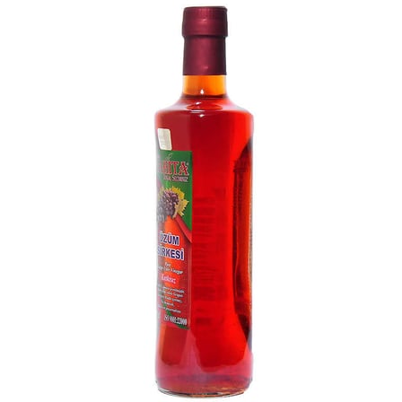 Üzüm Sirkesi Doğal Katkısız Cam Şişe 500 ML - OEM458-8901