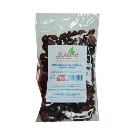 Kuşburnu Doğal Kurutulmuş 100 Gr Paket - OEM458-9062