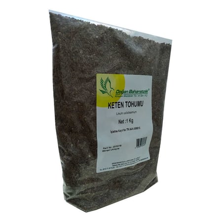 Keten Tohumu Tane Doğal 1000 Gr Paket - OEM458-9437