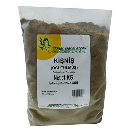 Kişniş Doğal Öğütülmüş 1000 Gr Paket - OEM458-9438