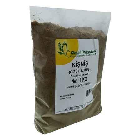 Kişniş Doğal Öğütülmüş 1000 Gr Paket - OEM458-9438