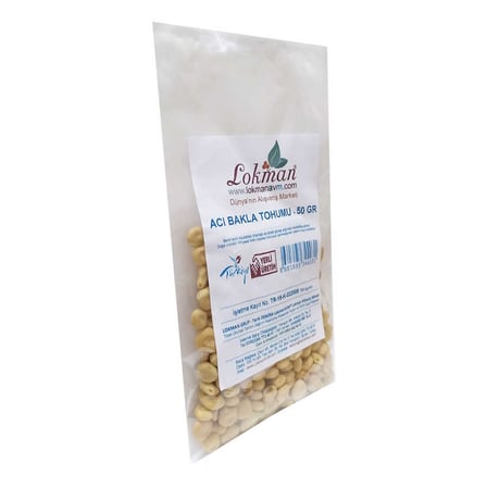 Acı Bakla Tohumu Yahudi Baklası Doğal 50 Gr Paket - OEM458-9486