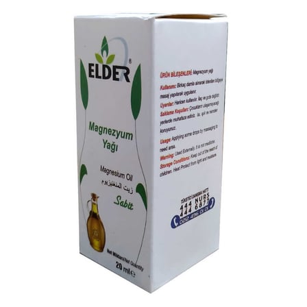 Elder Magnezyum Yağı 20 ML - OEM458-9765